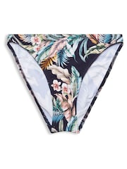 Esprit Navy Blue Tropical Print Recycle Briefs - Image 7 of 7