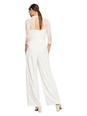 Esprit White Lace Jumpsuit - Image 2 of 9