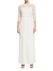 Esprit White Lace Jumpsuit - Image 4 of 9