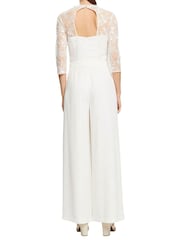 Esprit White Lace Jumpsuit - Image 5 of 9