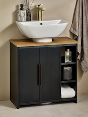 Black Bronx Under Sink Storage Unit - Image 1 of 7
