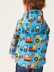 Blue Tractor Lightweight Waterproof Jacket (3mths-7yrs) - Image 2 of 5