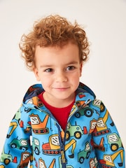 Blue Tractor Lightweight Waterproof Jacket (3mths-7yrs) - Image 3 of 5