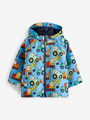 Blue Tractor Lightweight Waterproof Jacket (3mths-7yrs) - Image 4 of 5