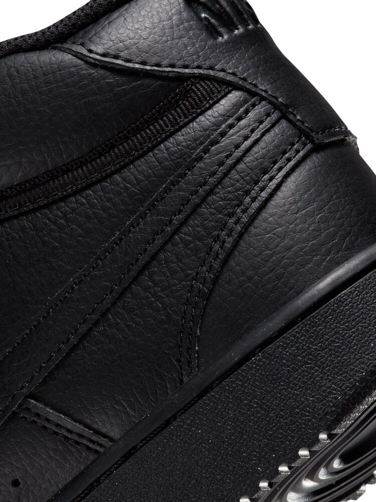 Nike Black Court Vision Mid Trainers - Image 10 of 10