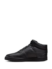 Nike Black Court Vision Mid Trainers - Image 2 of 10