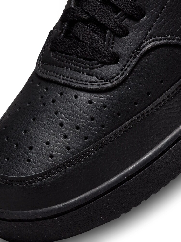 Nike Black Court Vision Mid Trainers - Image 9 of 10