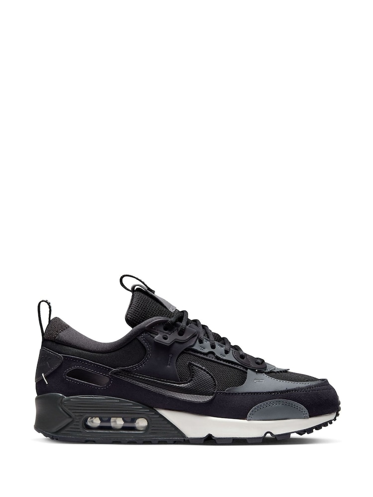 Nike Black Air Max 90 Futura Trainers - Image 1 of 10