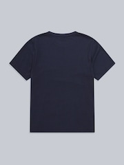 Blau - Animal Classico Herren 100% Baumwoll-T-Shirt - Bild 6 von 8
