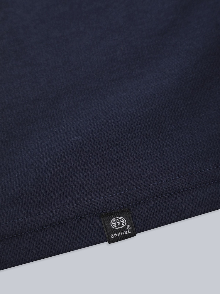 Animal Blue Classico Mens 100% Cotton T-Shirt - Image 9 of 9 Animal Blue Classico Mens 100% Cotton T-Shirt - Image 9 of 9