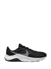 Nike Black/White Legend Essential 3 Gym Trainers - Image 1 of 13