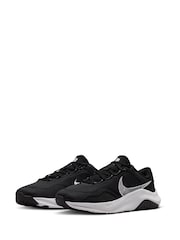 Nike Black/White Legend Essential 3 Gym Trainers - Image 3 of 13