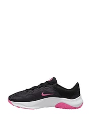 Nike Black/Pink Legend Essential 3 Training Trainers - Image 2 of 7