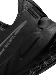 Nike Black/Silver Flex Runner 2 Junior Trainers - Image 10 of 10