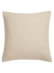 Drift Home Cream Hayden 100% Cotton Cushion - Image 1 of 3