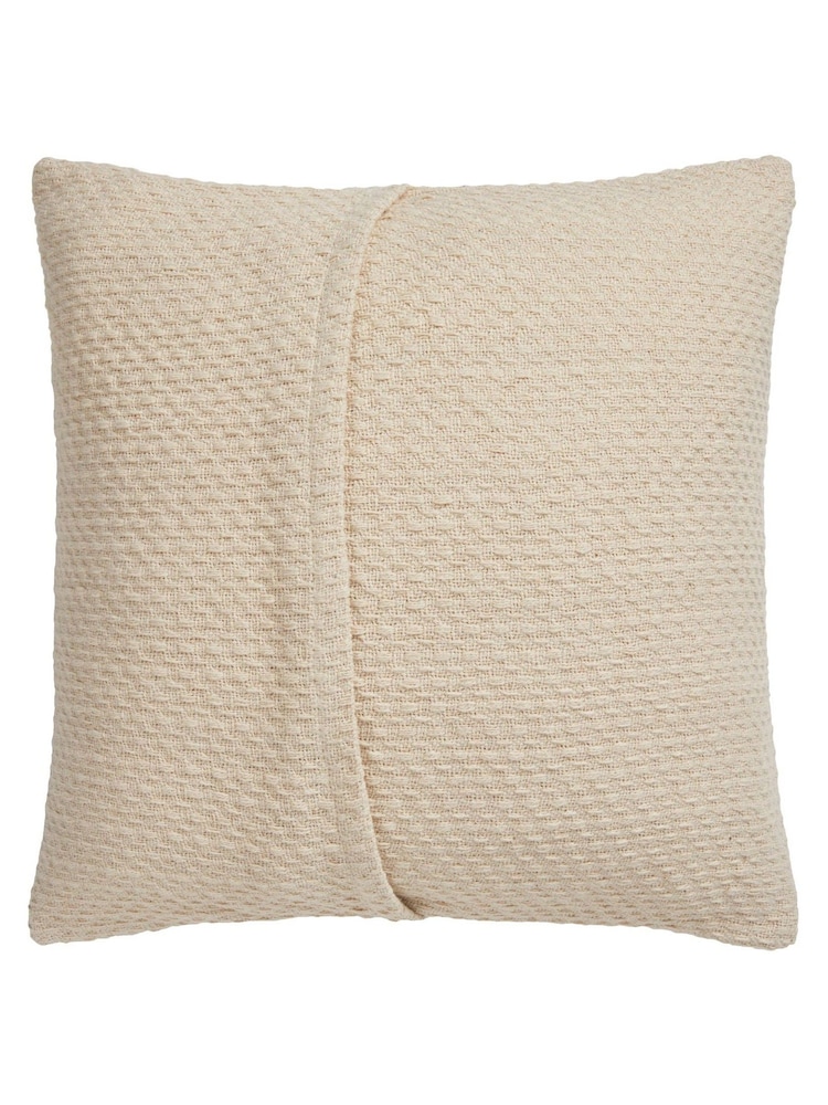 Drift Home Cream Hayden 100% Cotton Cushion - Image 2 of 3