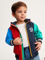 Blockfarben, mehrfarbig - Spritzwasserfeste Bomberjacke (3Monate–7Jahre) - Bild 1 von 7
