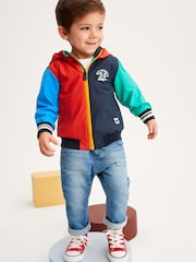 Blockfarben, mehrfarbig - Spritzwasserfeste Bomberjacke (3Monate–7Jahre) - Bild 2 von 7