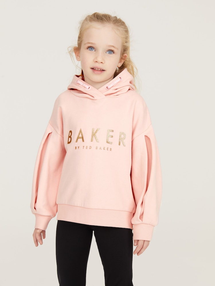 Baker by Ted Baker – Hoodie mit Logo-Rückendruck - Bild 1 von 7 Baker by Ted Baker – Hoodie mit Logo-Rückendruck - Bild 1 von 7