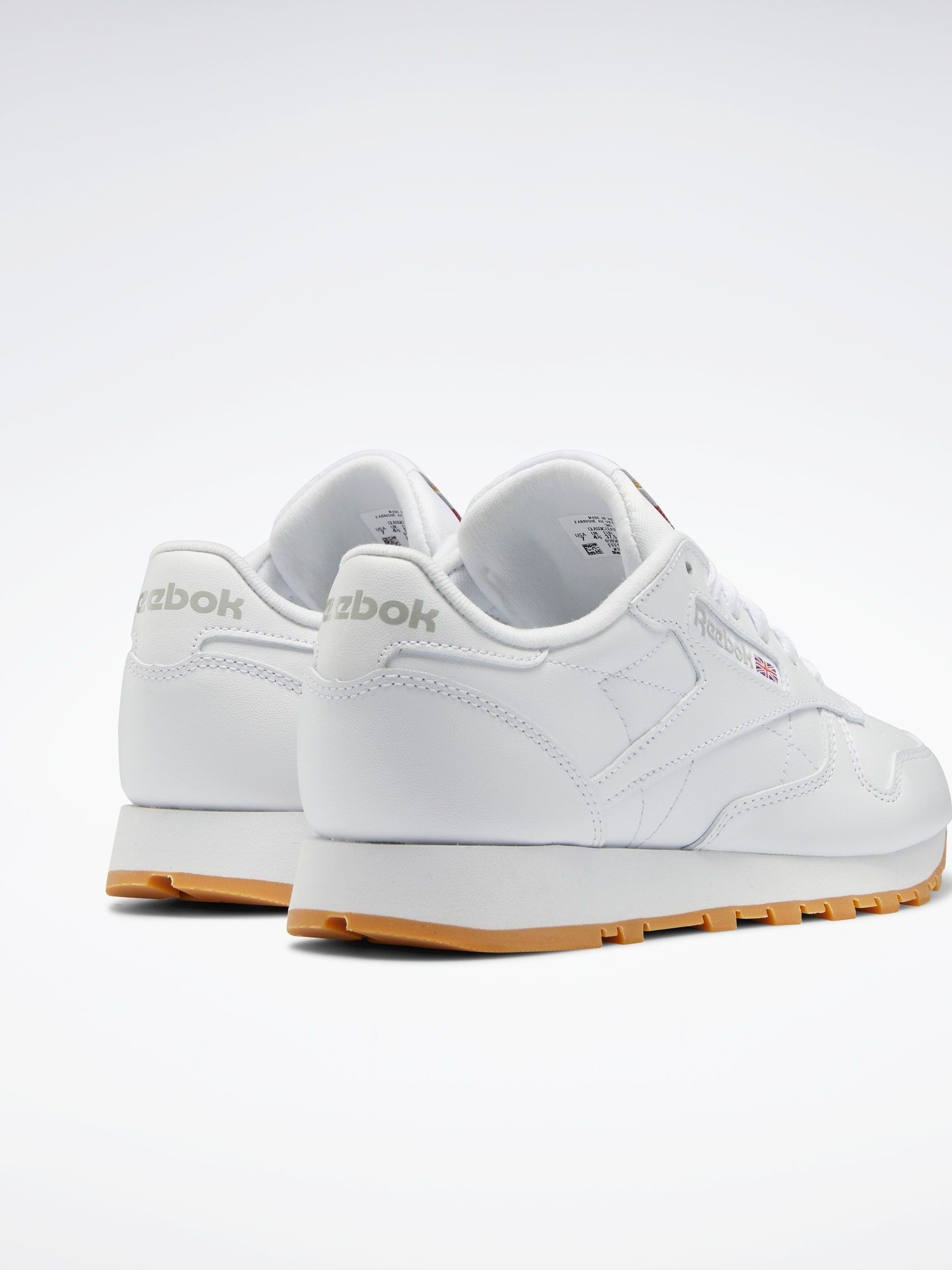 Reebok womens leather trainers on sale