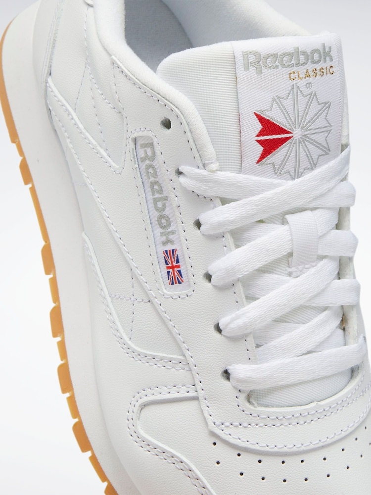 Reebok Womens Classic Leather Trainers - Image 7 of 7
