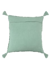 Furn Green 100% Cotton Kantha Cushion - Image 3 of 5