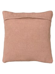 Furn Pink Kamjo 100% Cotton Cushion - Image 2 of 4