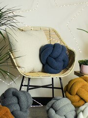 furn. Cream Bouclé Cushion - Image 2 of 4