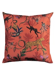 furn. Orange Wildlife 43 x 43 Outdoor Polyester Cushion - Image 2 of 4