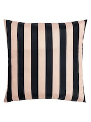Evans Lichfield Black Toucan And Peacock 43 x 43 Outdoor Polyester Cushion - Image 2 of 4