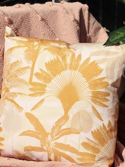 furn. Pink Palms Outdoor Cushion - Image 1 of 5