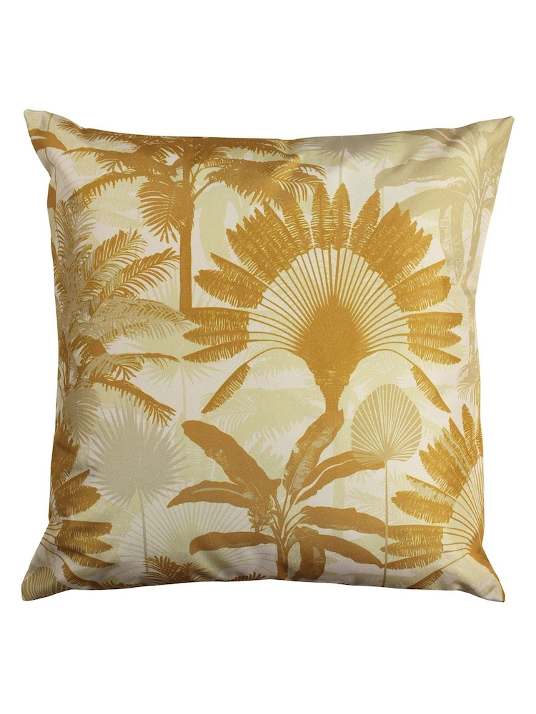 furn. Pink Palms Outdoor Cushion - Image 2 of 5