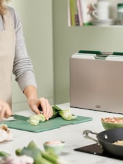 Joseph Joseph Sage Green Folio Large Chopping Board Set - Image 3 of 4