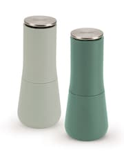 Joseph Joseph Sage Green Milltop Editions Salt & Pepper Set - Image 1 of 4