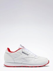 Reebok Classic Leather White Trainers - Image 1 of 7