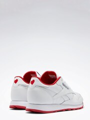 Reebok Classic Leather White Trainers - Image 4 of 7