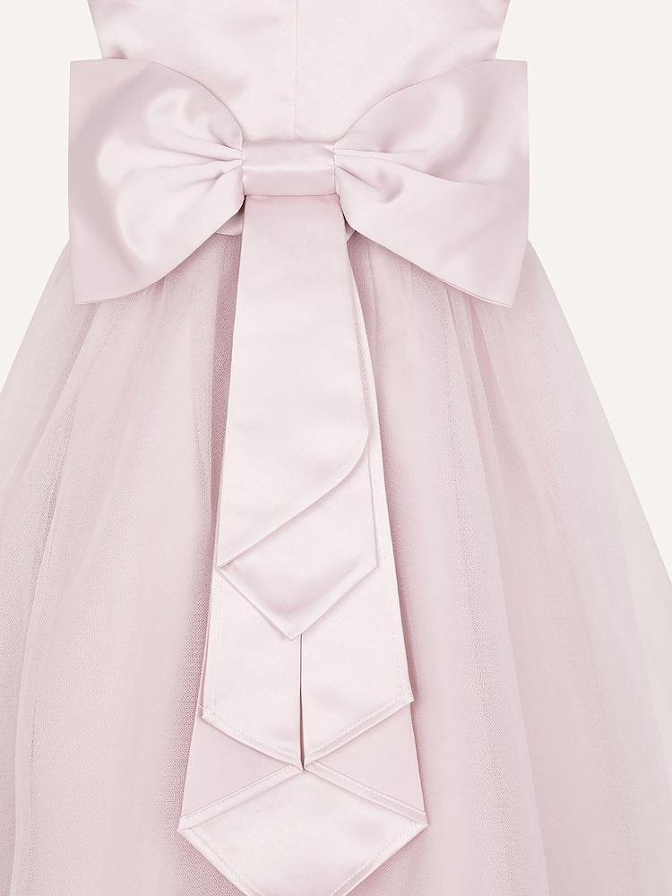 Monsoon Pink Tulle Bridesmaid Dress - Image 3 of 3 Monsoon Pink Tulle Bridesmaid Dress - Image 3 of 3