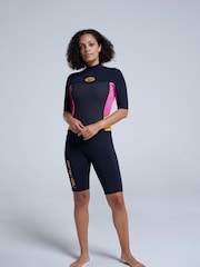 Animal Black Nixie Womens Shorty Wetsuit - Image 2 of 5