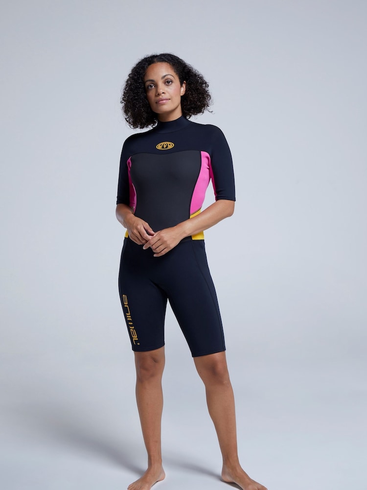 Animal Black Nixie Womens Shorty Wetsuit - Image 2 of 5