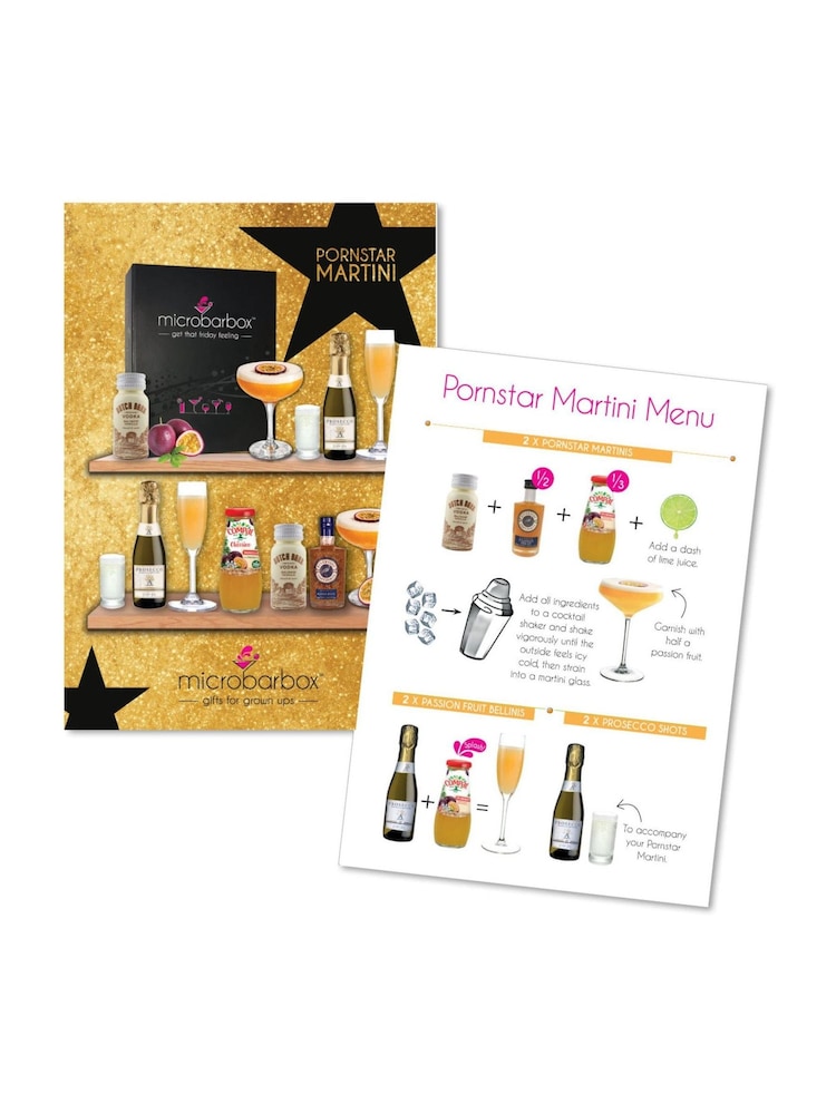 MicroBarBox Pornstar Martini Set in Premium Gift Box - Image 3 of 3 MicroBarBox Pornstar Martini Set in Premium Gift Box - Image 3 of 3