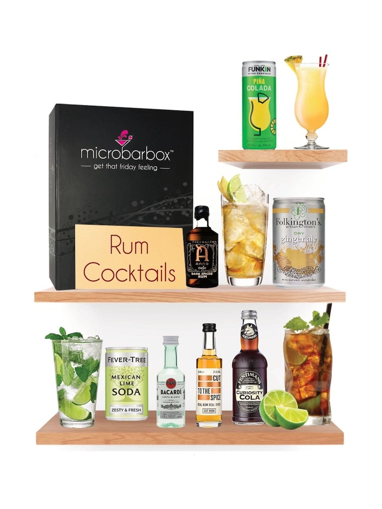 MicroBarBox Rum Cocktails Gift Set - Image 1 of 4