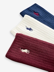 Polo Ralph Lauren Fantje uniseks bombažne nogavice Crew z logotipom 3 Pack - Slika 7 iz 7
