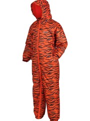 Regatta Orange Printed Splat Ii Waterproof Puddlesuit - Image 3 of 4