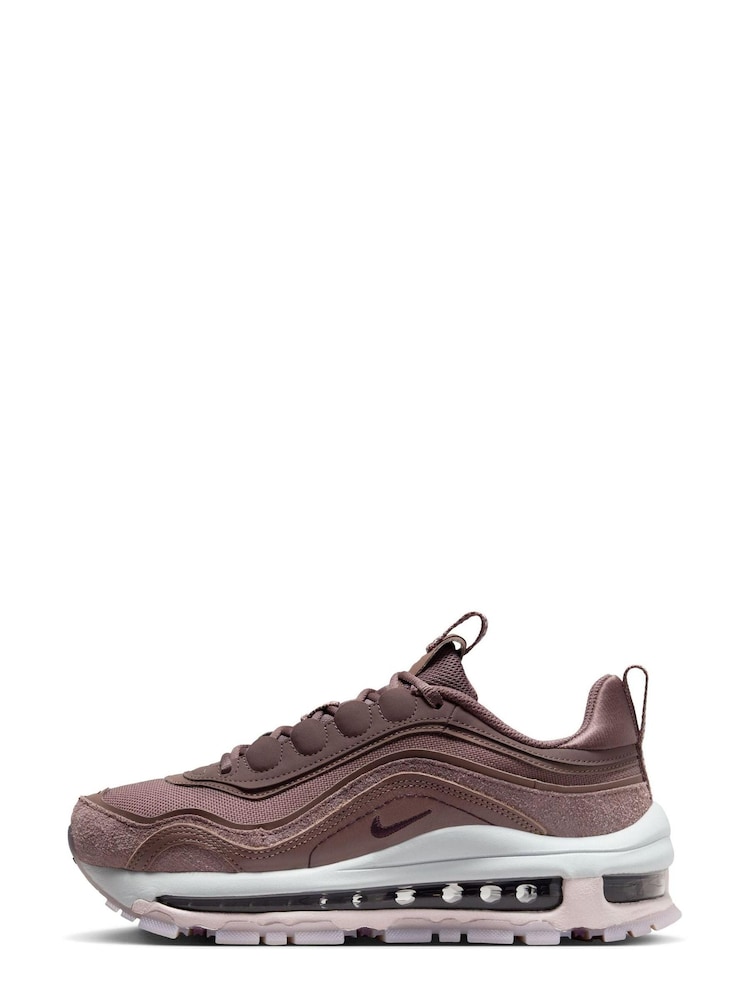 Nike Burgundy Red Air Max 97 Futura Trainers - Image 4 of 10