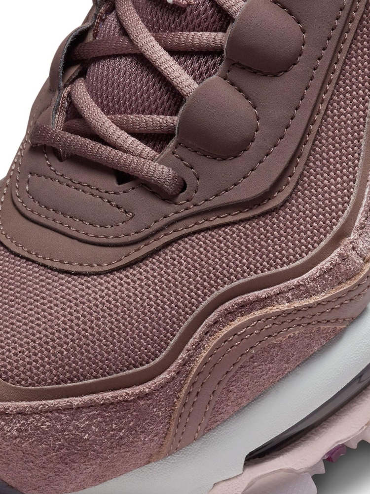 Nike Burgundy Red Air Max 97 Futura Trainers - Image 9 of 10