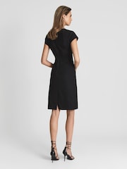 Reiss Black Haisley Tailored Dress - Image 5 of 7