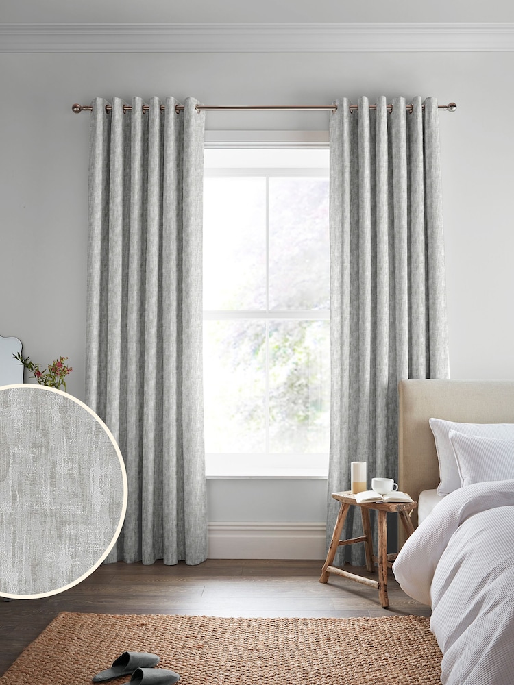 Laura Ashley Dove Whinfell Made To Measure Curtains - Image 2 of 9