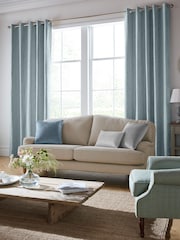 Laura Ashley Mid Seaspray Whinfell Made To Measure Curtains - Image 1 of 9