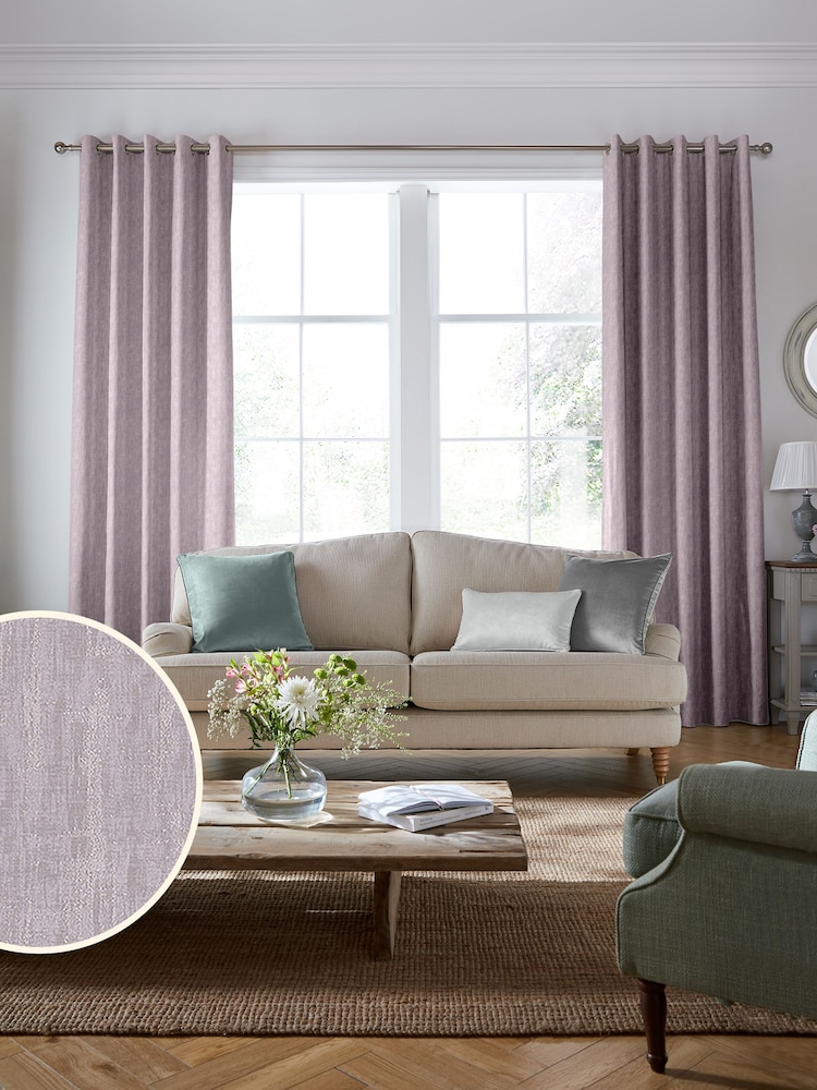 Laura Ashley Mulberry Whinfell Made To Measure Curtains - Image 2 of 9