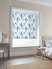 Laura Ashley Blue Sky Stocks Made To Measure Roman Blind - Image 6 of 7